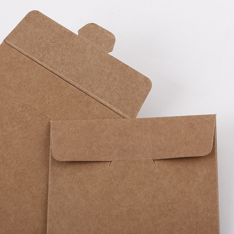 Recycled Rigid Kraft Board Plain Brown CD Packing Paper Mailer Envelopes